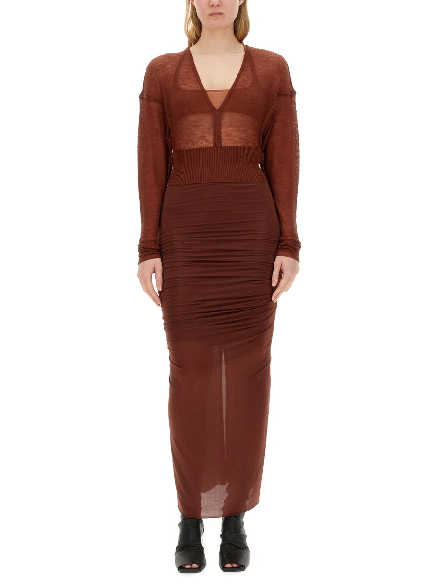 Rick Owens Top - Rosso | Wanan Luxury