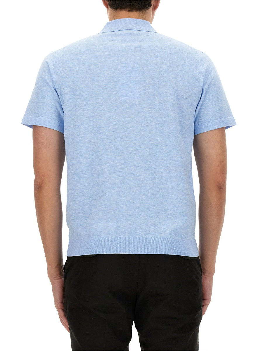 Theory Polo - Azzurro | Wanan Luxury