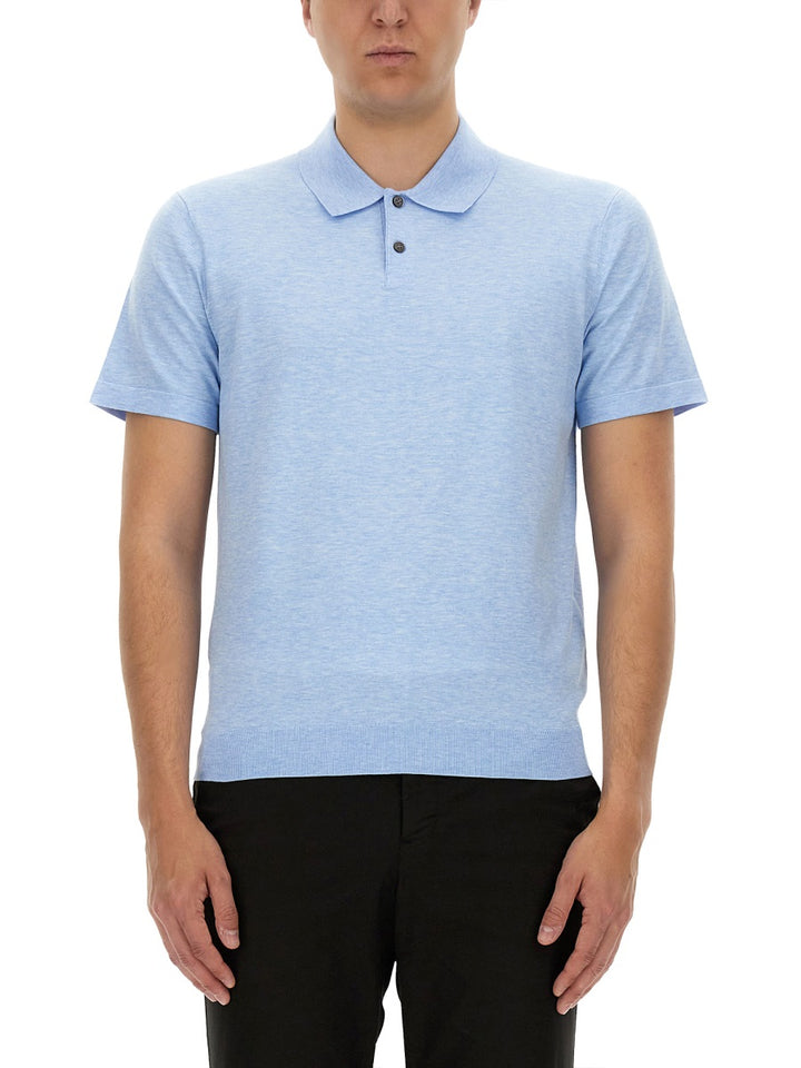 Theory Polo - Azzurro | Wanan Luxury