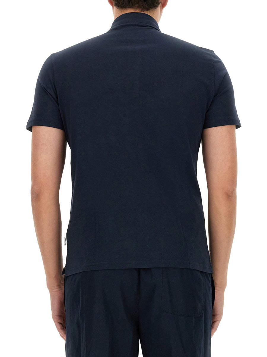 Aspesi Polo - Blue | e40ae3c367b8b4850b7c1f9d6be3e9fc2e0afb11