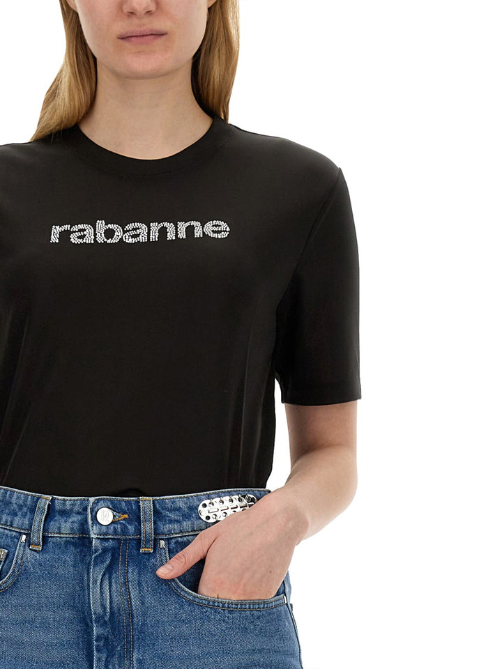 Rabanne T shirt - Nero | Wanan Luxury