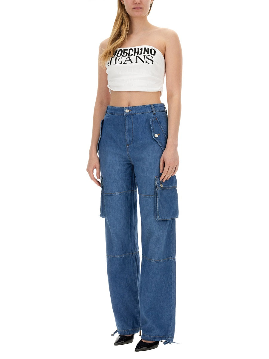 Moschino Jeans Pantaloni - Blu | Wanan Luxury