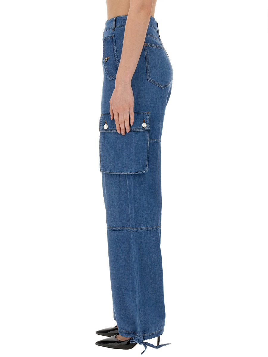 Moschino Jeans Pantaloni - Blu | Wanan Luxury