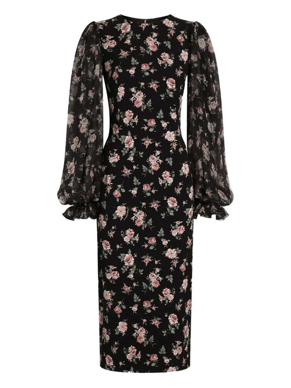Floral Midi Dress