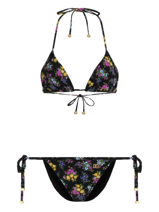 Top Bikini A Fiori
