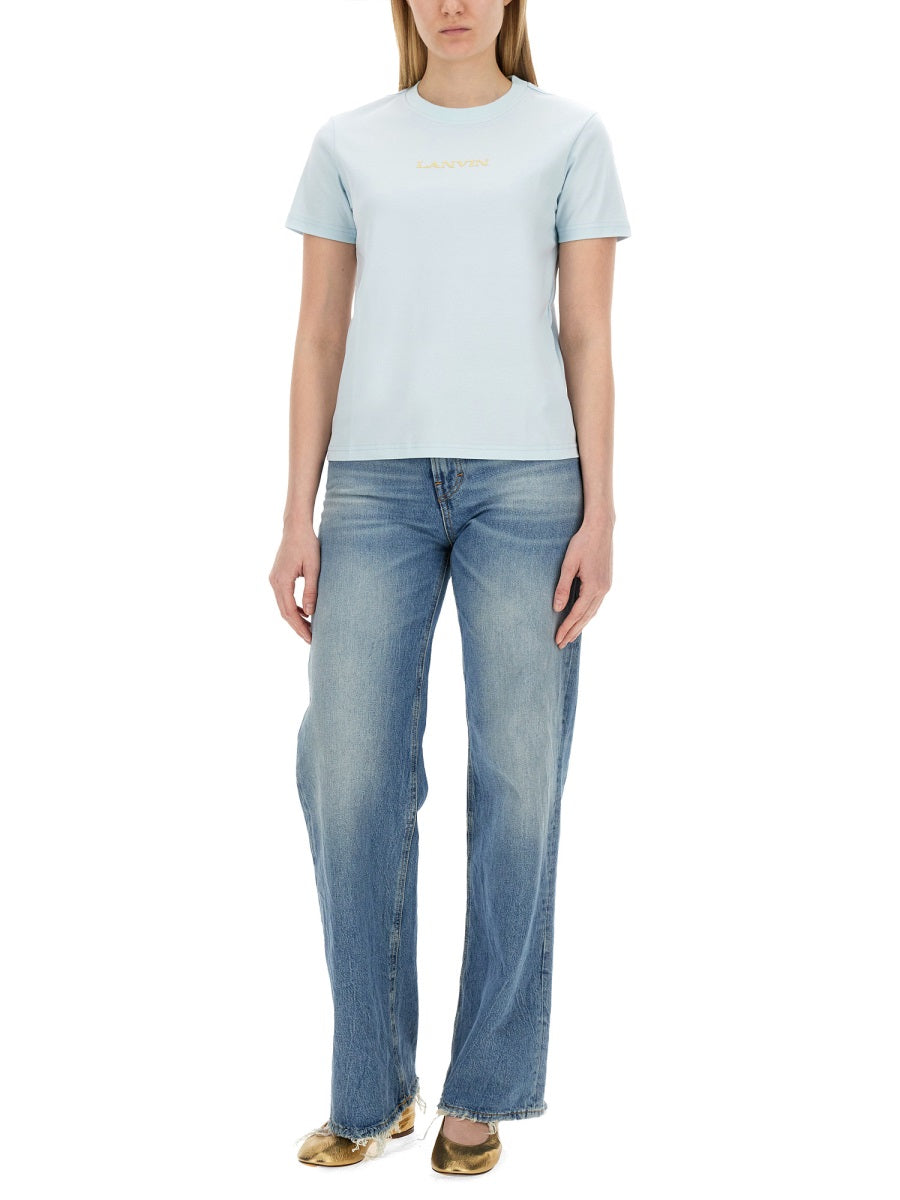 Lanvin T shirt - Azzurro | Wanan Luxury