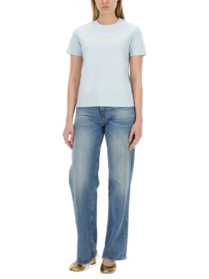 Lanvin T shirt - Azzurro | Wanan Luxury
