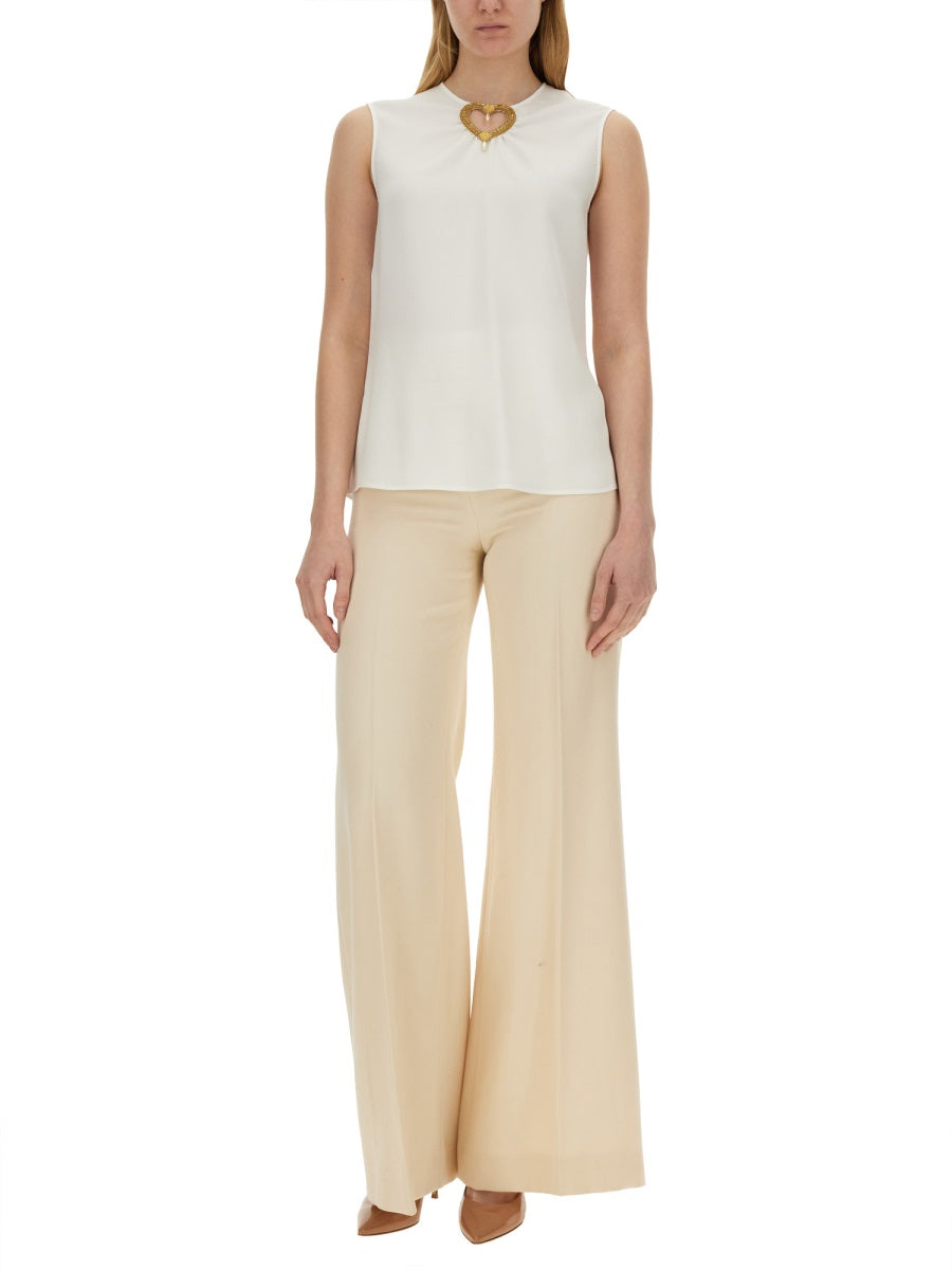 Moschino Top - Bianco | Wanan Luxury