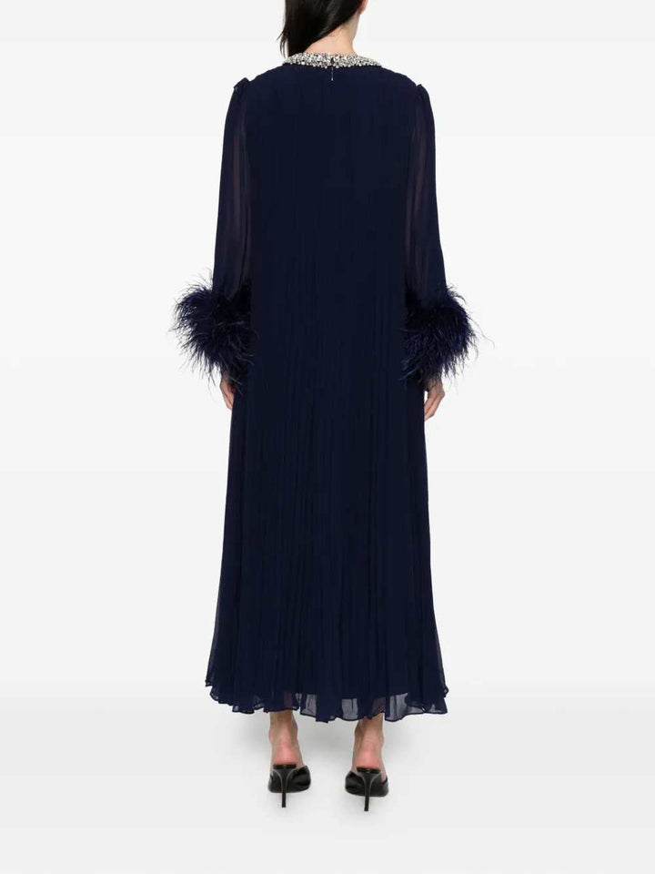 Self-Portrait DRESS - Blu | 7d2d913093886b0e76b554390f4d52a94f41cdc2