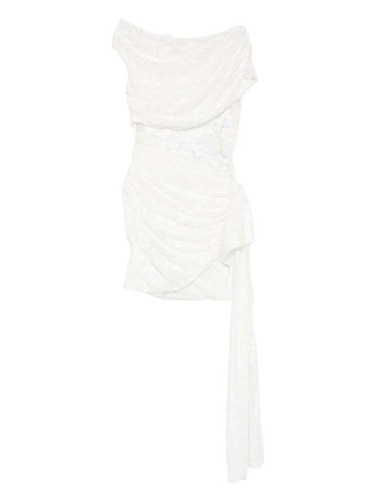 Abito Corto Drappeggiato
