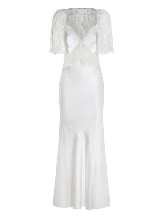 Abito Lungo Con Bottoni