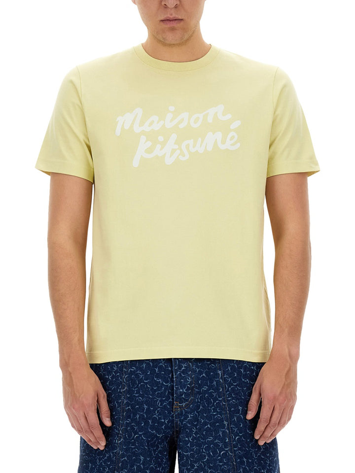 Maison Kitsuné T shirt - Beige | Wanan Luxury
