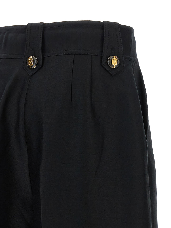 Zimmermann Valiant Pantaloni - Nero | b4d222f90660bb3be6244b48e6eb5897956df941