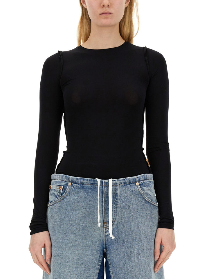 MM6 Maison Margiela Top - Nero | Wanan Luxury