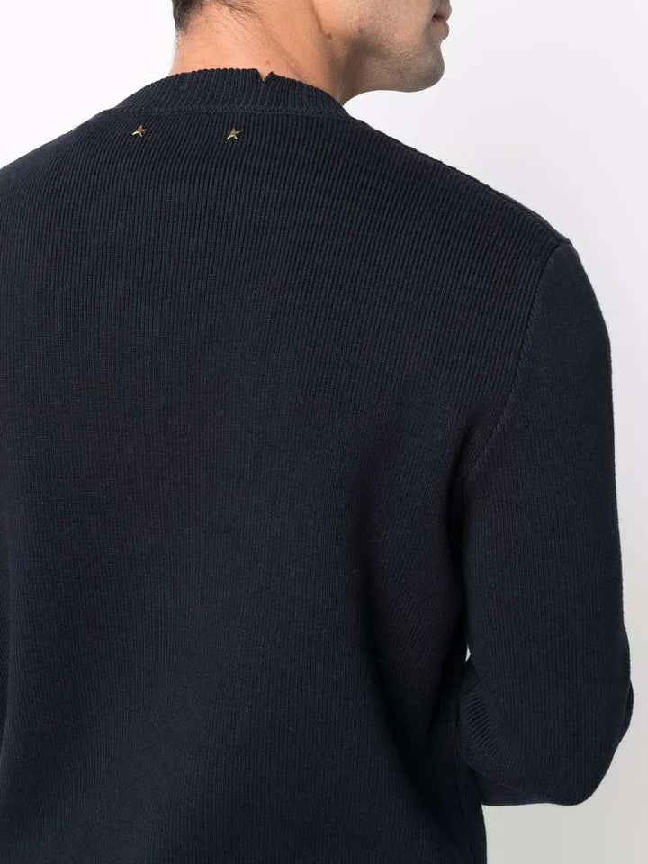 Golden  Goose SWEATER - Blu | 56b5112da827a9abf89da0eb5603510f4d7820c8