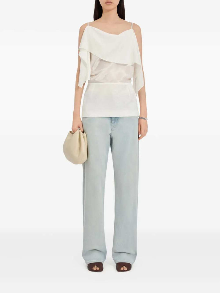 Mm6 Maison Margiela TOP - Bianco | 707efefc61b74126d3e90132a445060dba99fb64