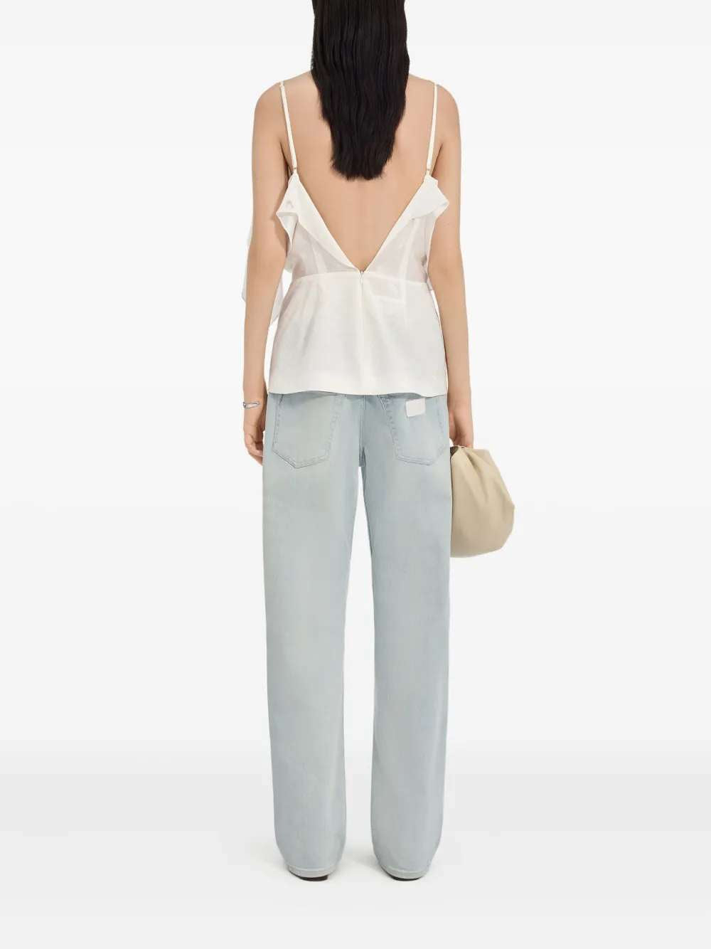 Mm6 Maison Margiela TOP - Bianco | acb2de49790e1c85da5534c420ccc607cb04efd0