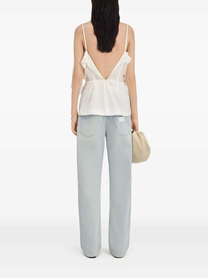 Mm6 Maison Margiela TOP - Bianco | acb2de49790e1c85da5534c420ccc607cb04efd0