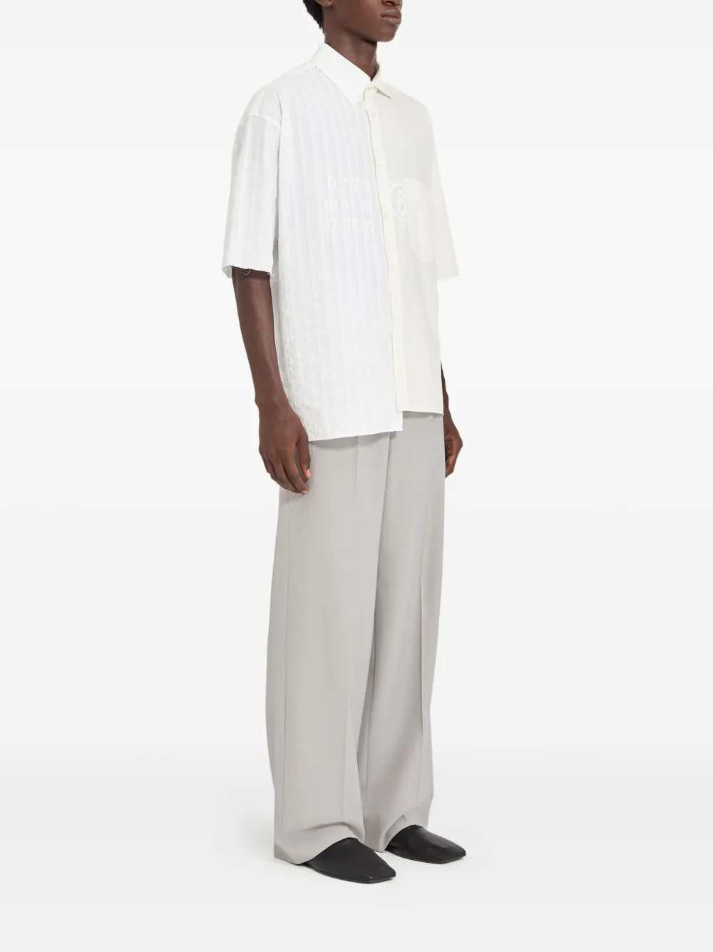 Mm6 Maison Margiela SHIRT - Bianco | 9f7320b5d983ea974c973c1715bc01ea38e903ea