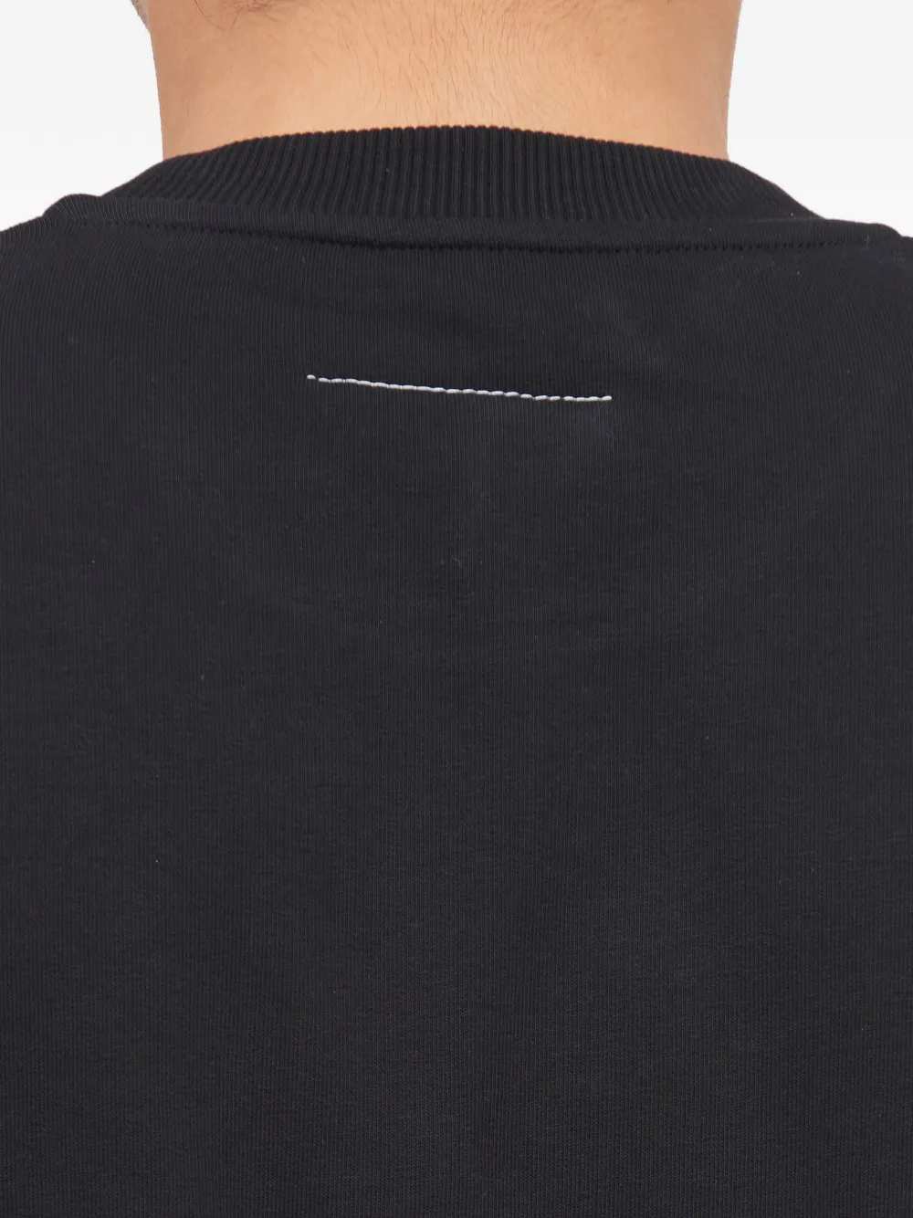 Mm6 Maison Margiela SWEATSHIRT - Nero | 0a2630f20f8778f504f65e86458933b5533559aa