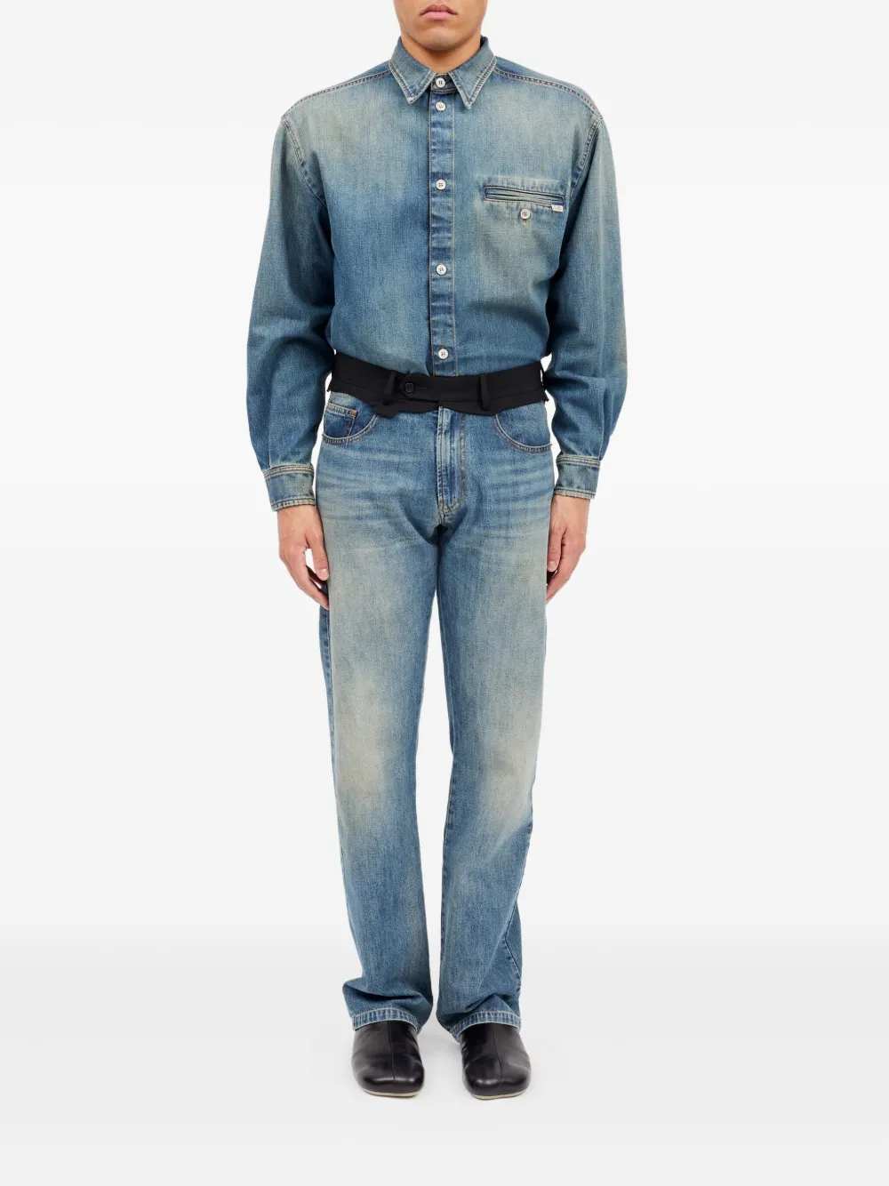 Mm6 Maison Margiela JEANS - Blu | 88dbef0ea9f4768569a501961d965ed9c66538ec