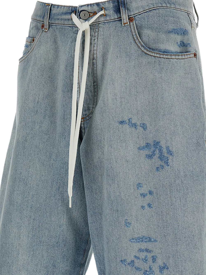 Mm6 Maison Margiela SHORTS - Blu | 0bfab0d3d58ff3e501afdd1d2f3a0fcffab79c97