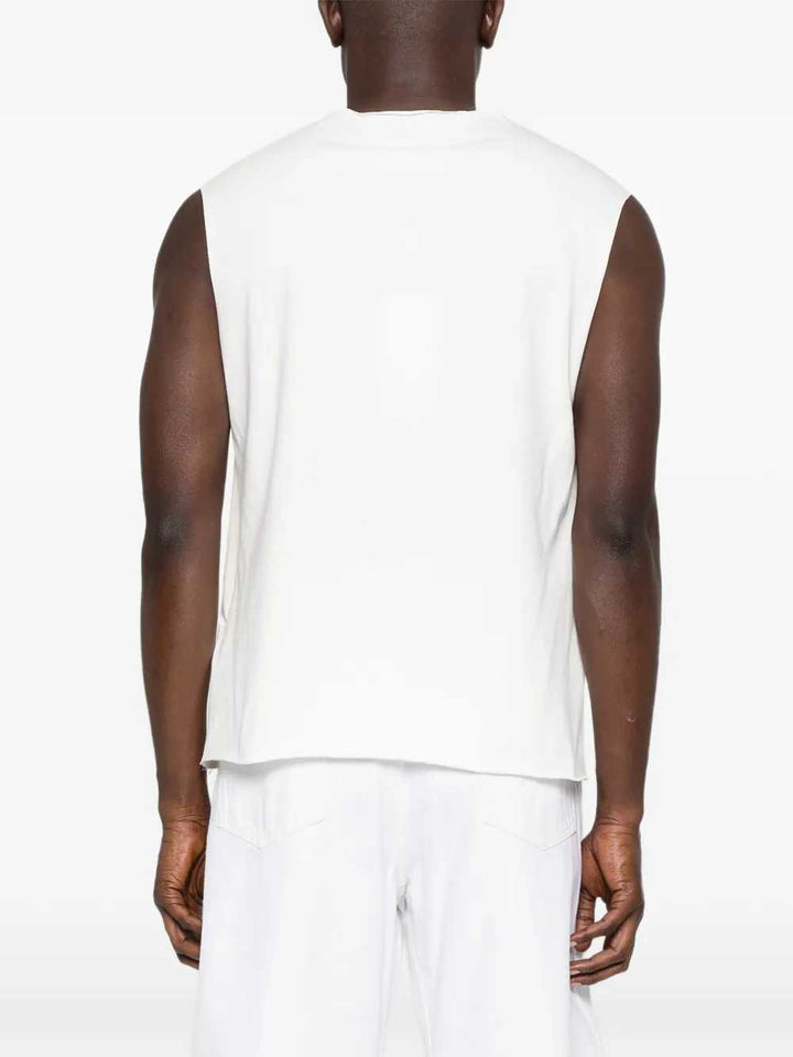 Mm6 Maison Margiela SWEATER - Bianco | 1f7df9bc44ce0dc70f70b5e16ba98179f98f6ce7