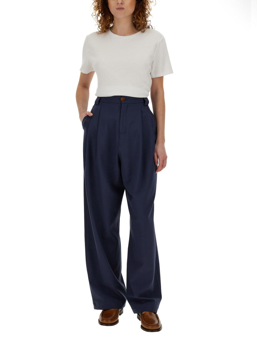 Alysi Pantaloni - Blue | 62ffdc8e6c7109f90944330572efd2f5fe52deb1