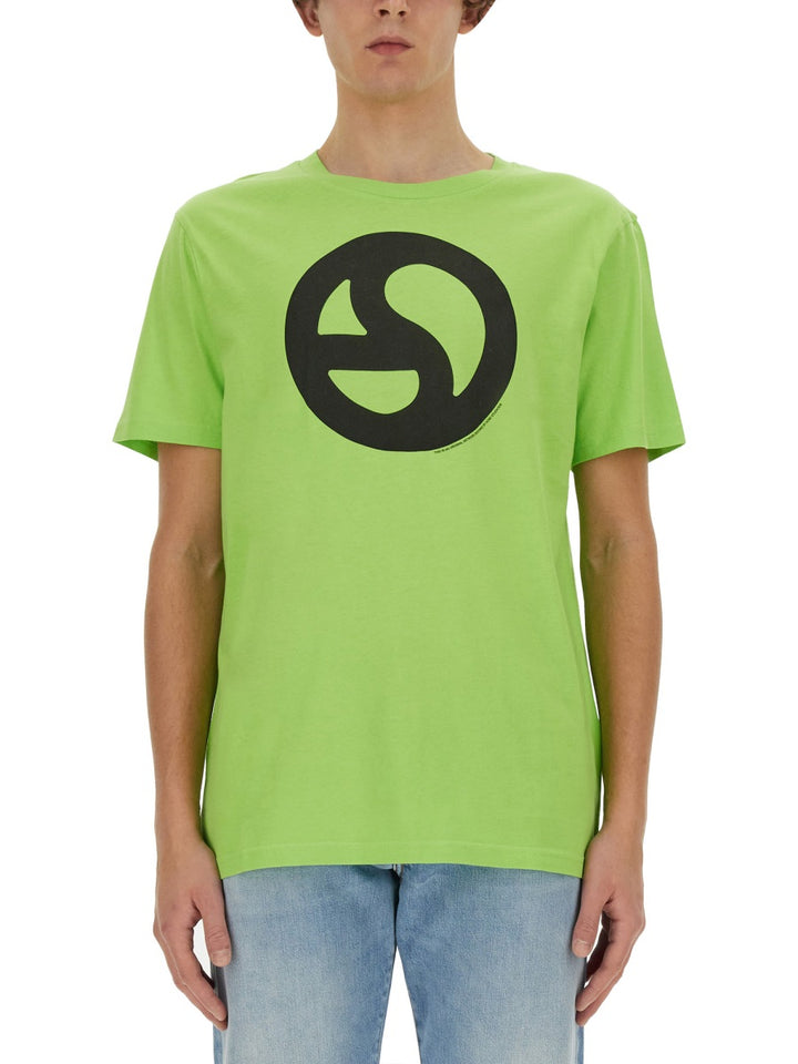 Acne Studios T shirt - Green | f90416d490873ebba730b9053754cb3378628eb2