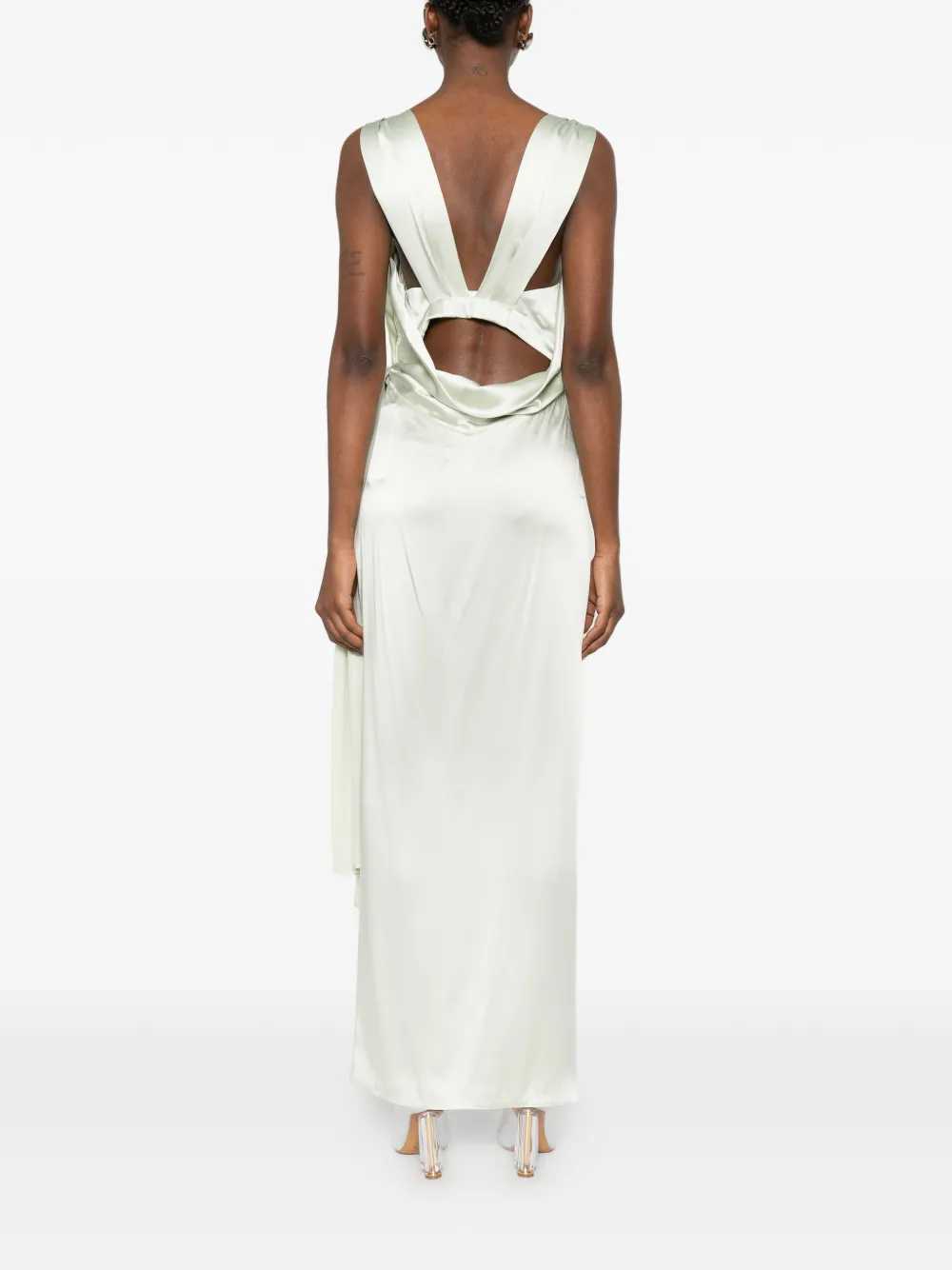 Maison Margiela DRESS - Verde | 66f2475cd345f7469422caab7ab9b60e5a83f0c8