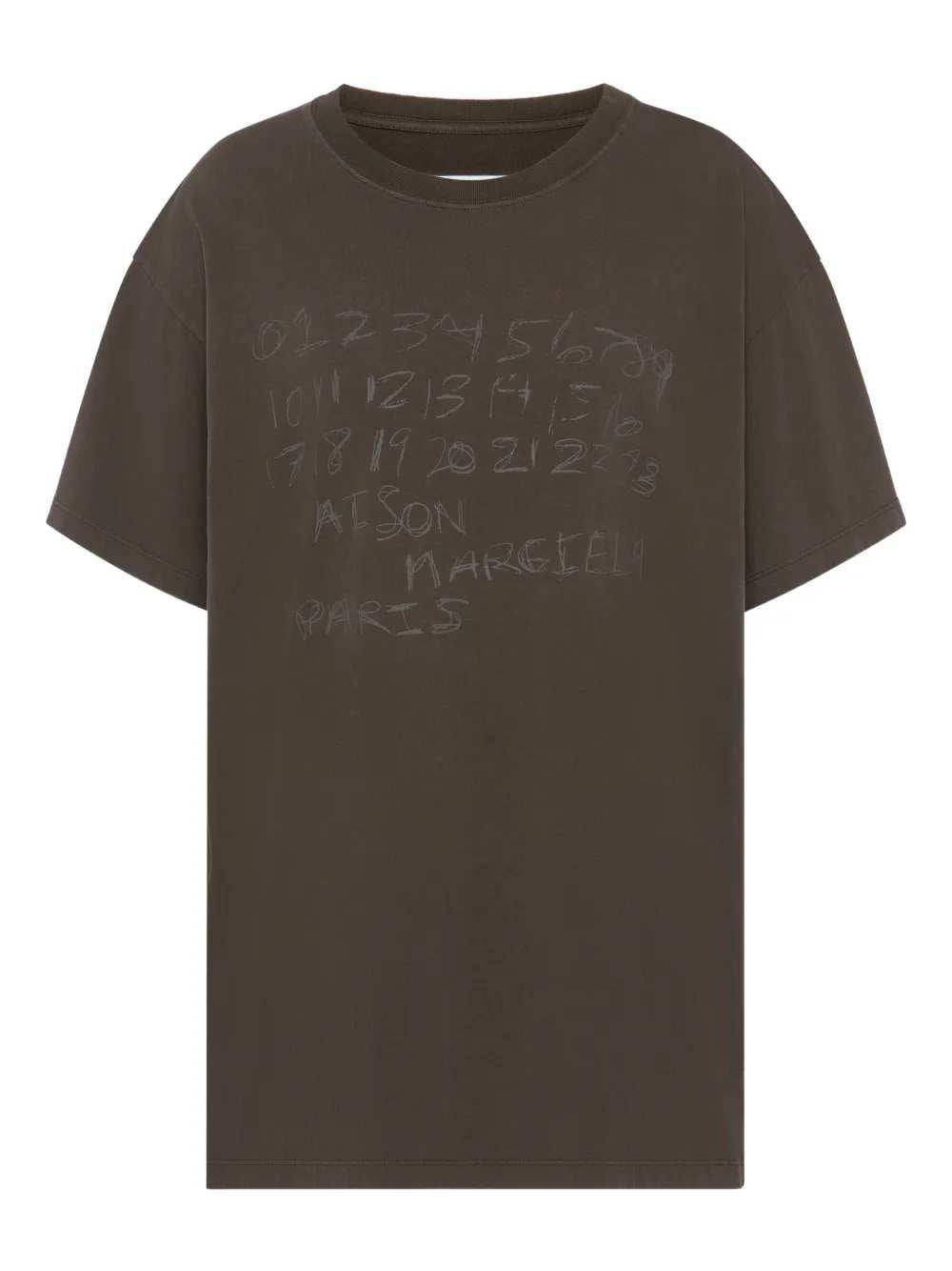 Maison Margiela TSHIRT - Marrone | d7f57503aa242969349a55f3d0ab4fe714fb4b3d