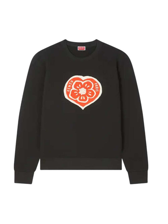 Felpa In Cotone `Kenzo Boke Heart`