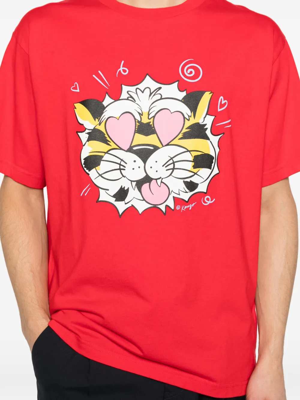 Kenzo TSHIRT - Rosso | 5faa9b6cee4972cf9d3ffdd849fd580faeae4fe2