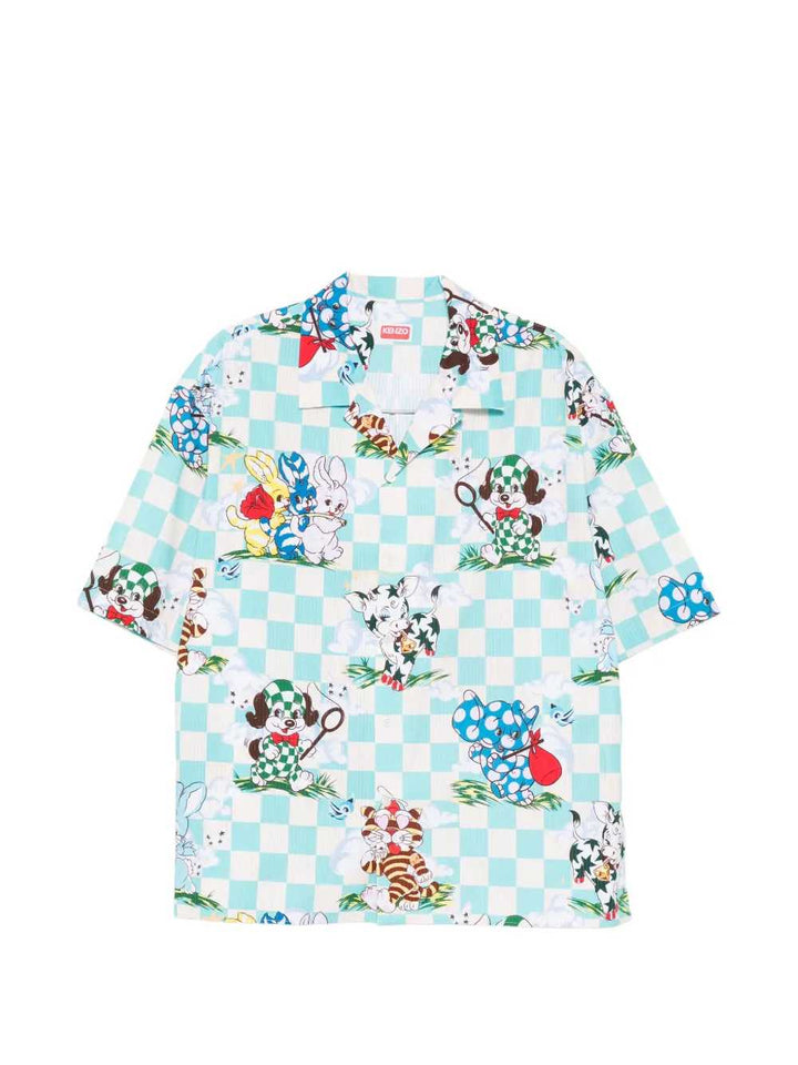 Kenzo SHIRT - Blu | f4d63398ab2e4670c74e7922bca17c35e4cd428f