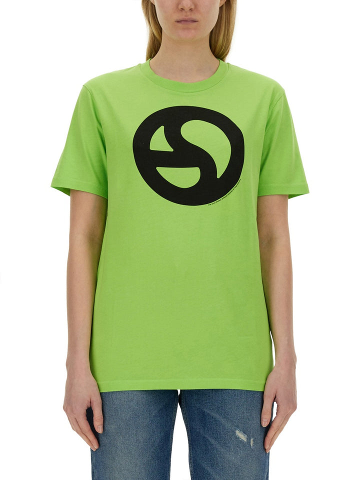 Acne Studios T shirt - Green | 591f413430cde1be81ae91f731436d3a019c9e48