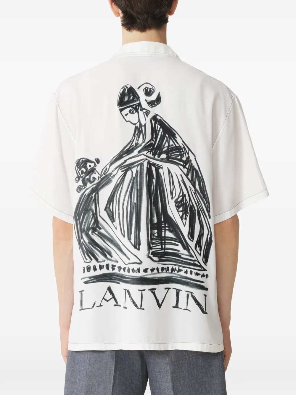 Lanvin SHIRT - Bianco | d45dfeb3fe14f2c57e2fa22a55991e8216c30198