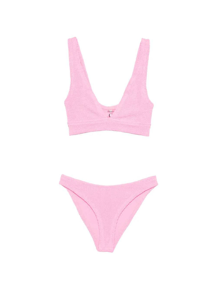 Hunza G SWIMWEAR - Pink & Purple | 136447ed51145d511b01bc8eb0e729aacbb2f7e9