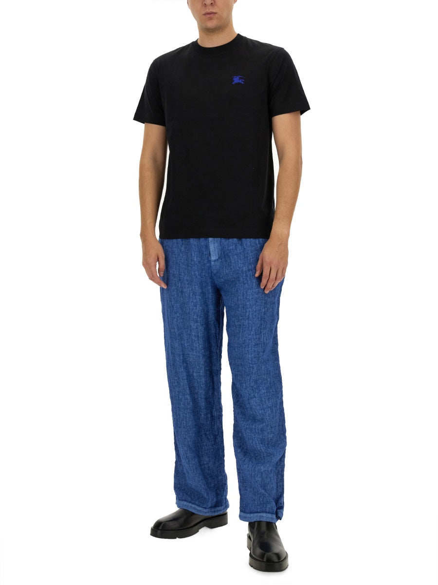 Burberry Pantaloni - Azzurro | Wanan Luxury