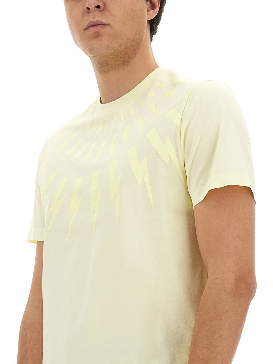 Neil Barrett T shirt - Beige | Wanan Luxury