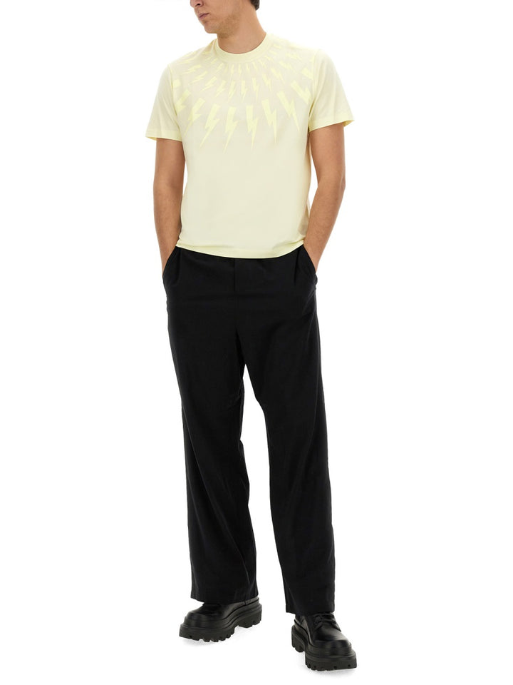 Neil Barrett T shirt - Beige | Wanan Luxury