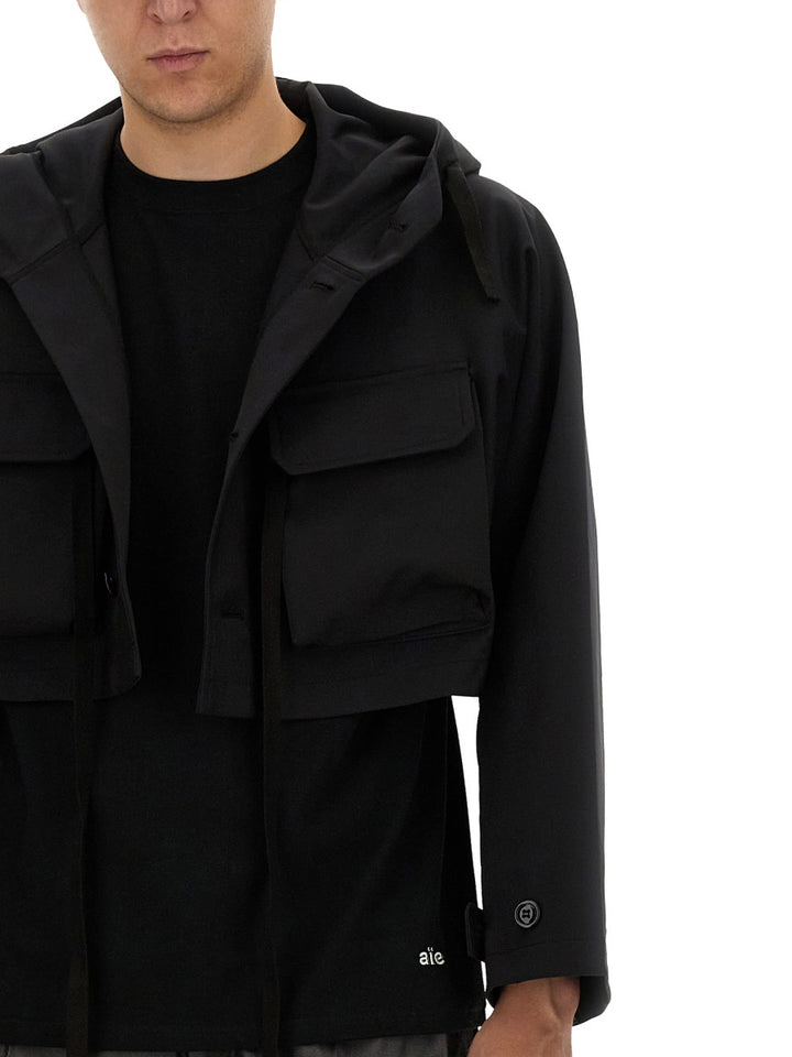 AïE T shirt - Nero | Wanan Luxury