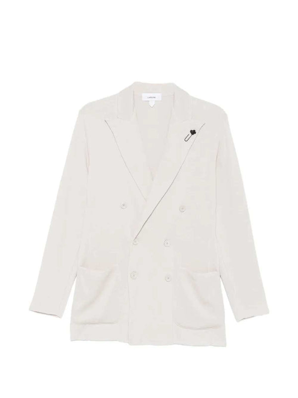 Blazer Doppiopetto In Cotone