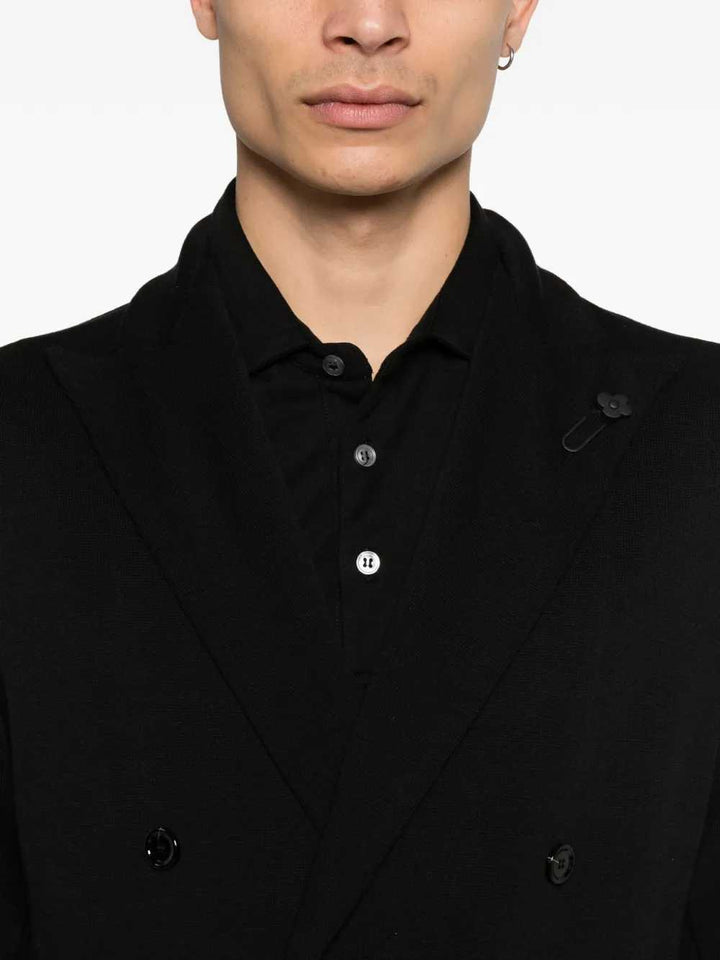 Lardini SWEATER - Nero | fb1e64d84ce44ec081926e3e99306cc39fa590db
