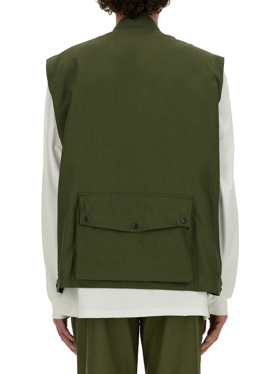 Needles Gilet - Verde | Wanan Luxury