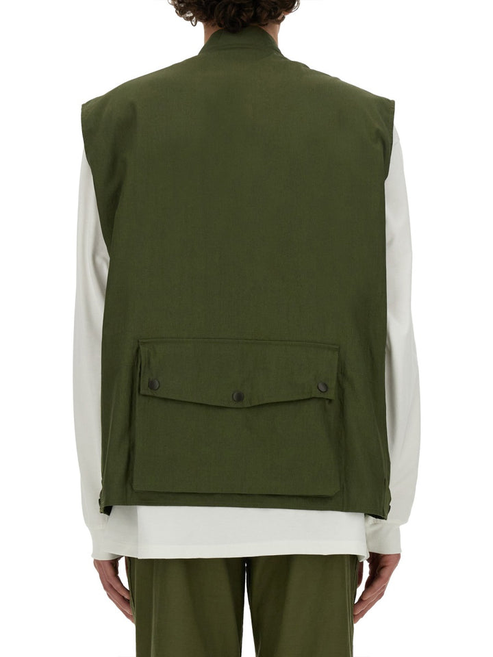 Needles Gilet - Verde | Wanan Luxury