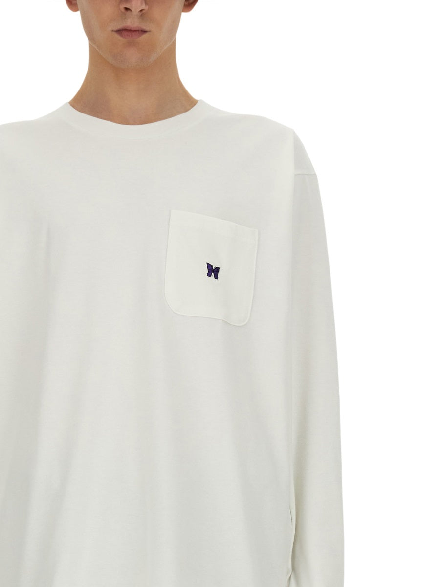 Needles T shirt - Bianco | Wanan Luxury