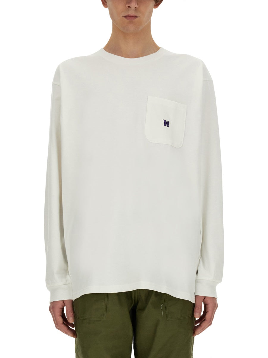 Needles T shirt - Bianco | Wanan Luxury