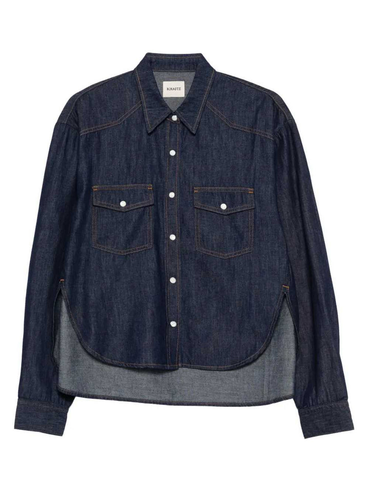 Khaite SHIRT - Blu | dd904a086114171a73124f71a937cacaddd11b2c