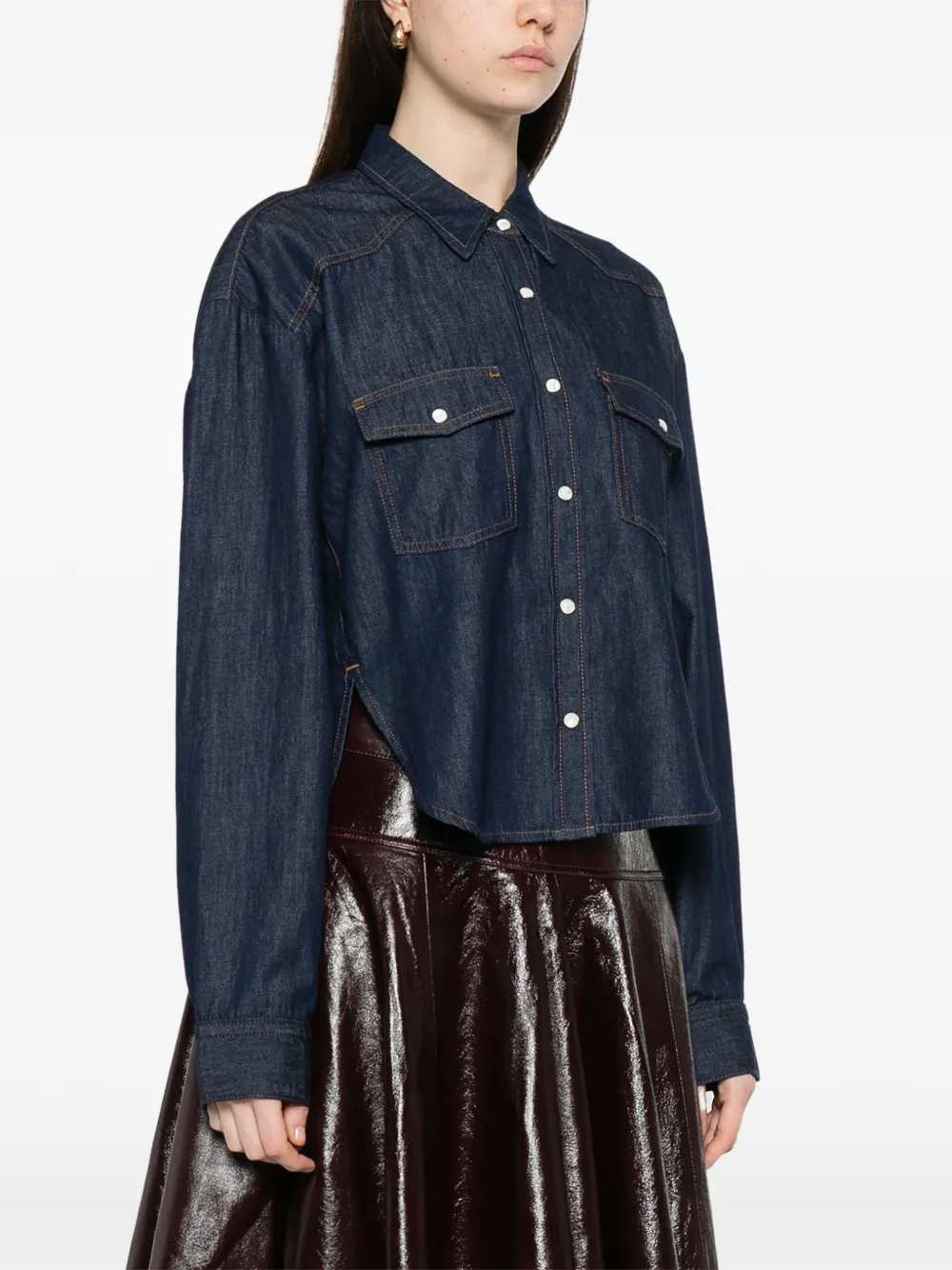 Khaite SHIRT - Blu | 02f8a7a6e7b3ab7de2c94161c379854a6d647ff2
