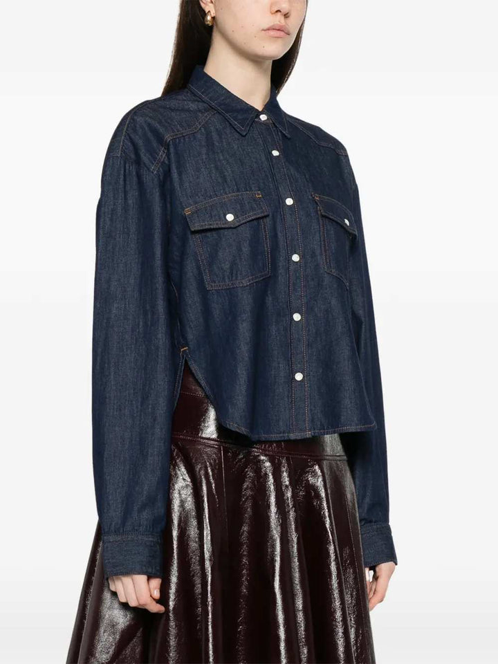 Khaite SHIRT - Blu | 02f8a7a6e7b3ab7de2c94161c379854a6d647ff2